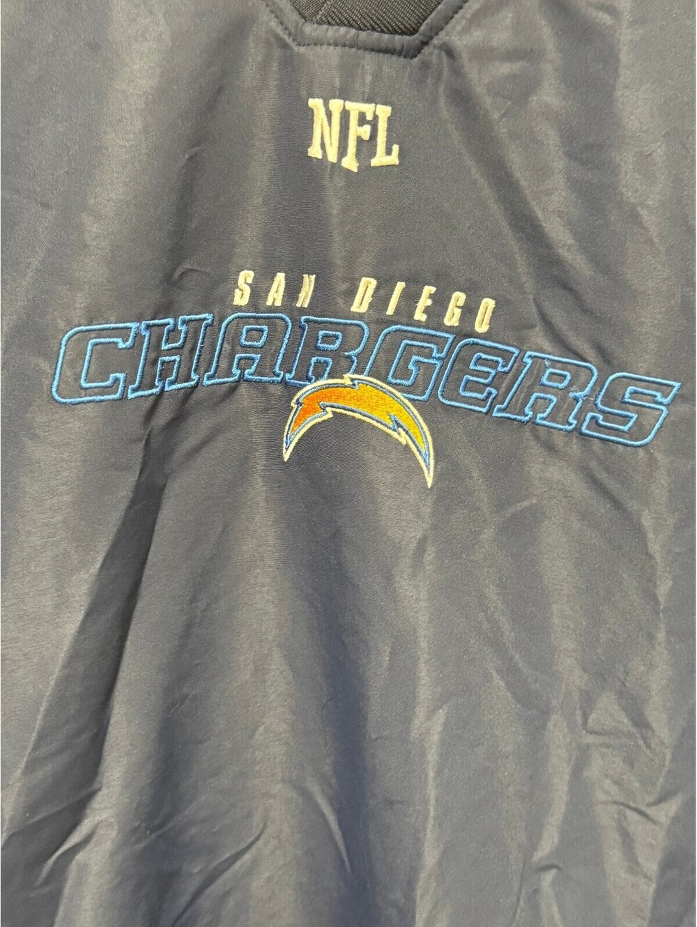 Vintage NFL Team Apparel San Diego Chargers Windbreaker Pullover - Medium - Picture 2 of 4
